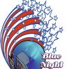 Blue night country